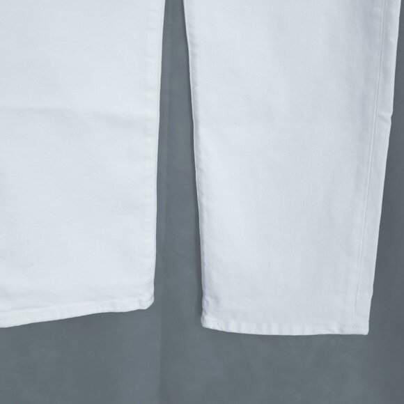 J.Crew Petite Classic Straight Jean In White Women's 26P Casual Everyday Weekend - Picture 10 of 16